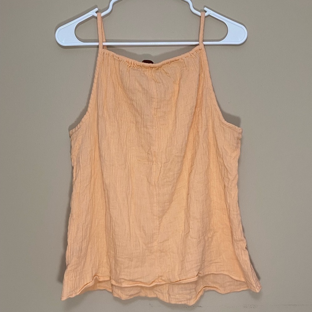 5️⃣ for $25 Loft Lightweight Women’s Medium Orange Tank Top - Picture 3 of 3